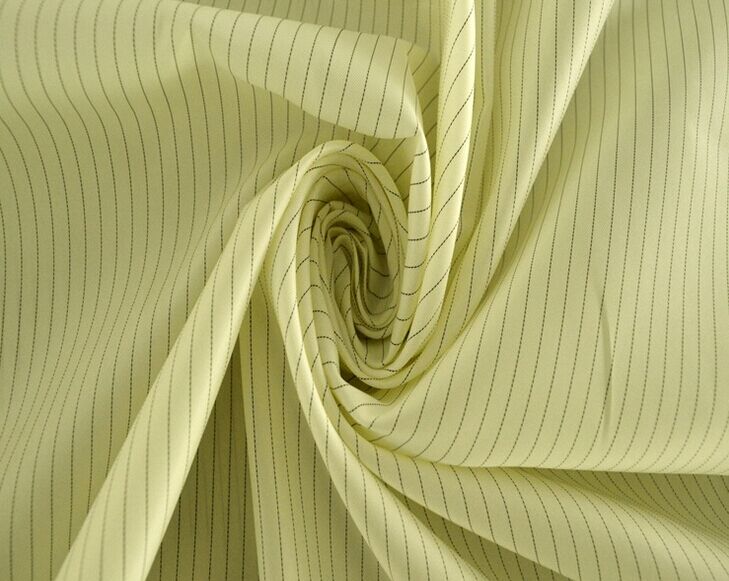 Anti-static plain stripe taffeta fabric, ESD Fabric